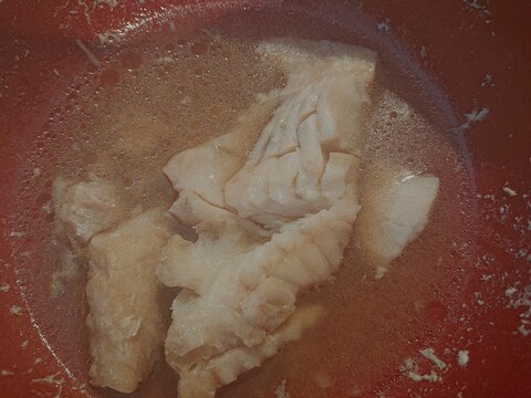 赤魚のあっさりスープ